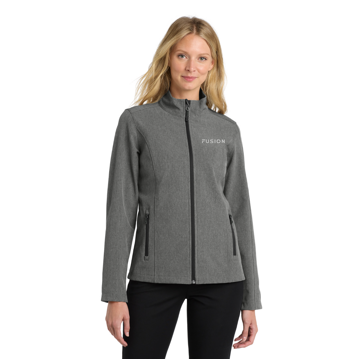 Port Authority Women's Core Soft Shell Jacket — model