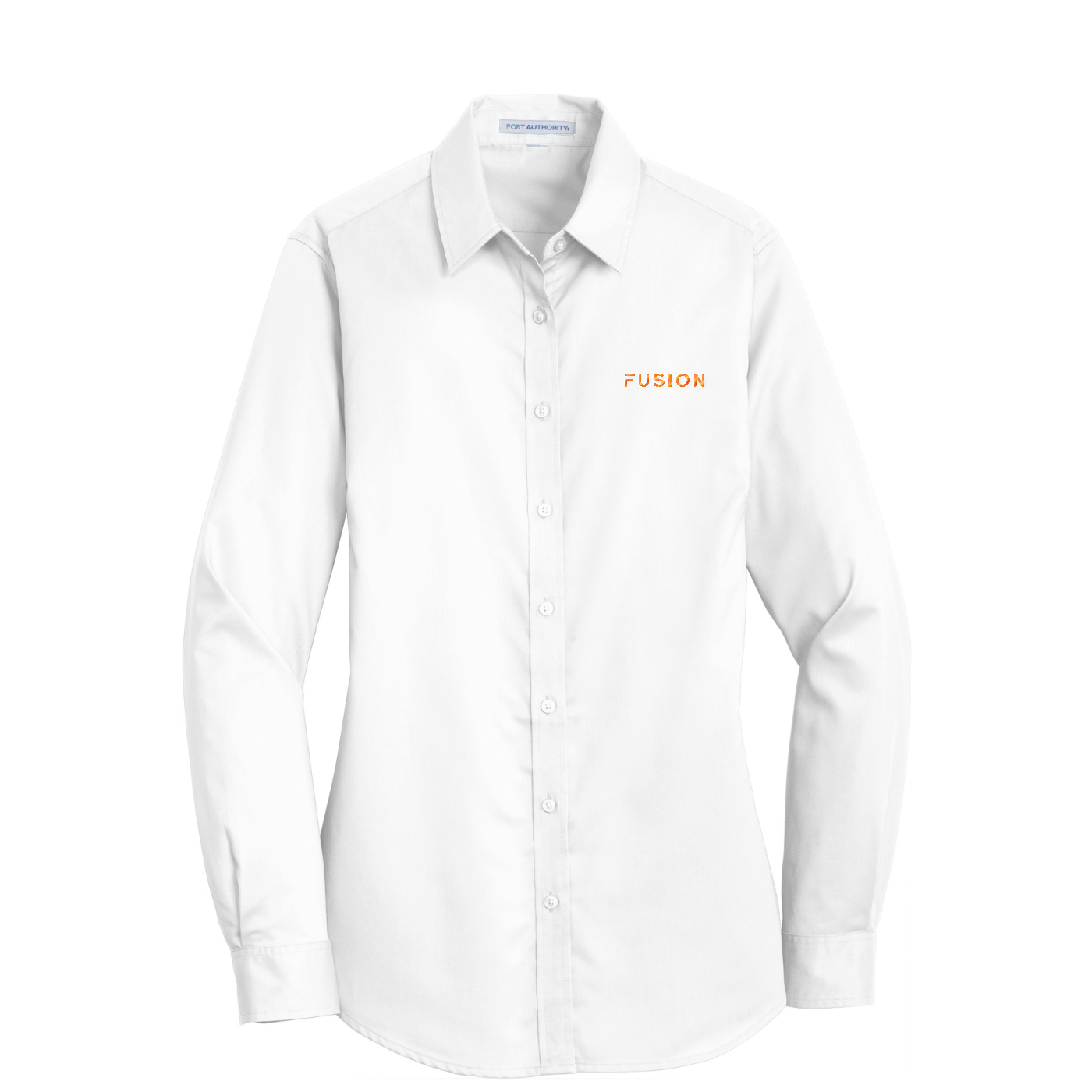 Port Authority Women's SuperPro Twill Shirt — White