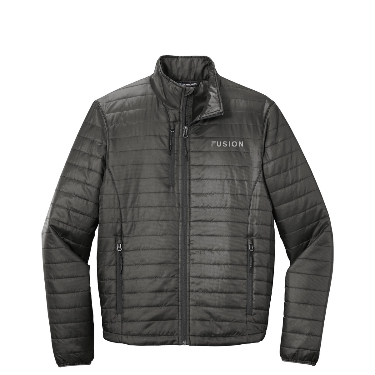 Port Authority  Packable Puffy Jacket — Sterling Grey/ Graphite