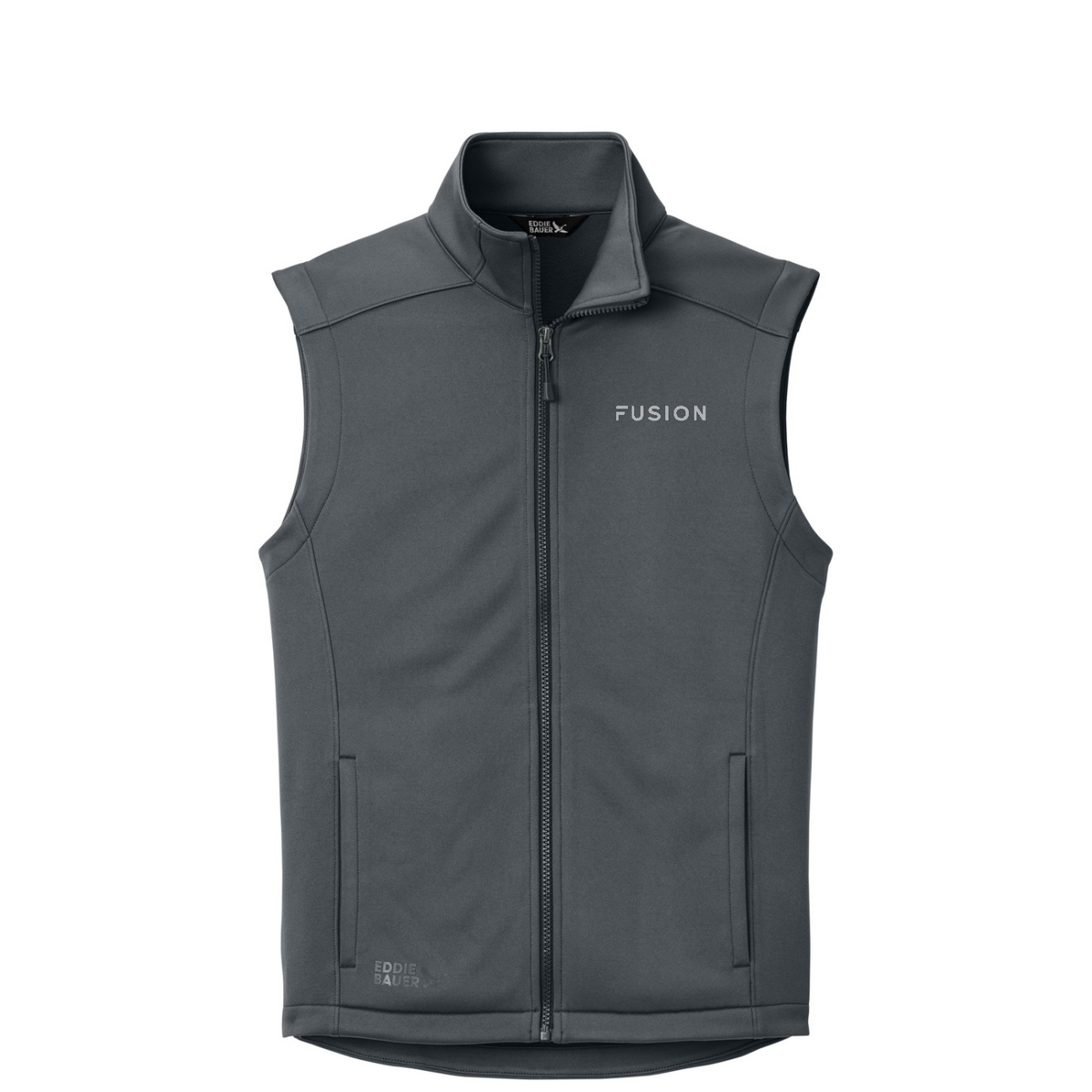 Eddie Bauer Smooth Mid Layer Fleece Vest — Iron Gate