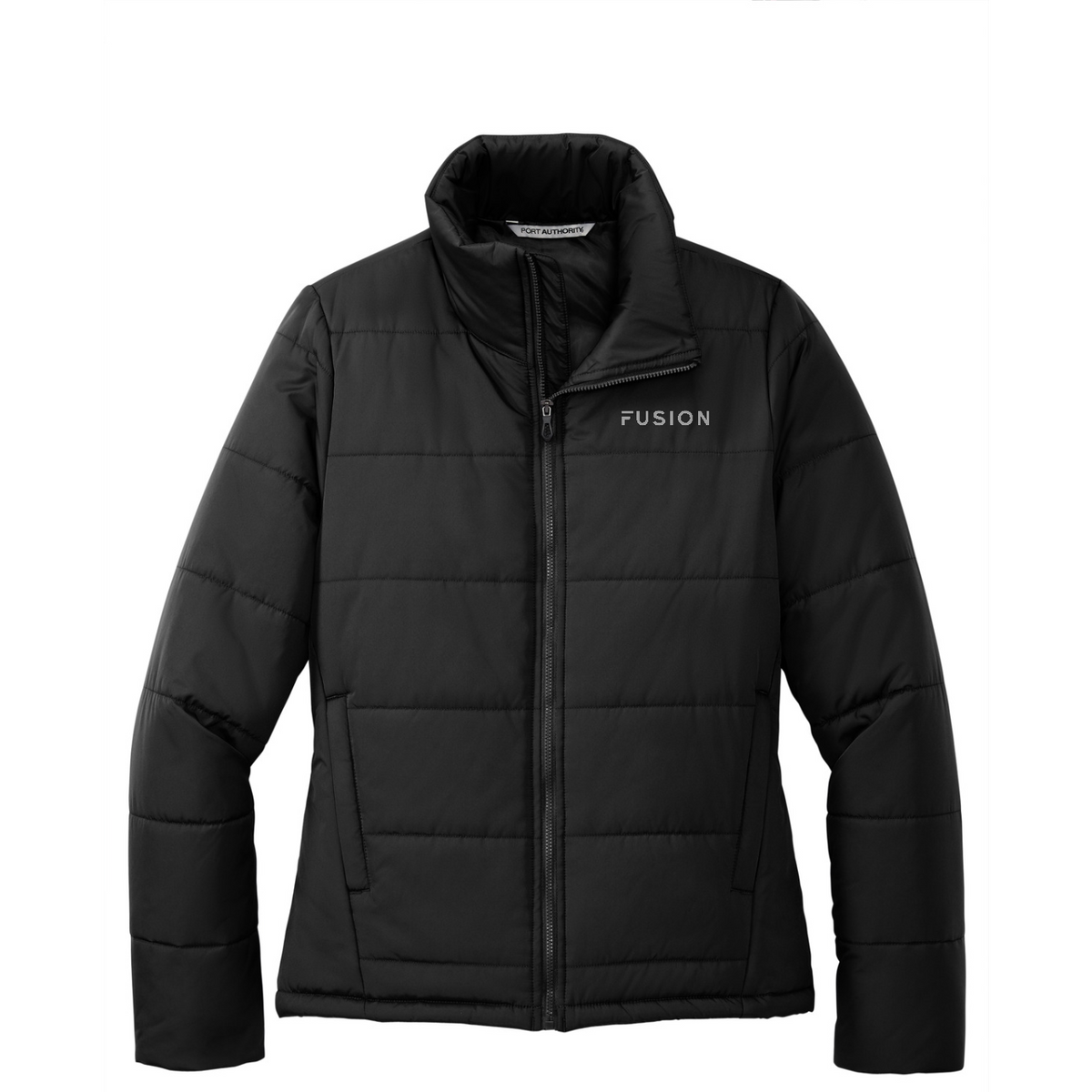 Port Authority Women's Puffer Jacket — Deep Black