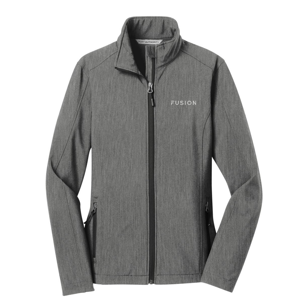 Port Authority Women's Core Soft Shell Jacket — Pearl Grey Heather
