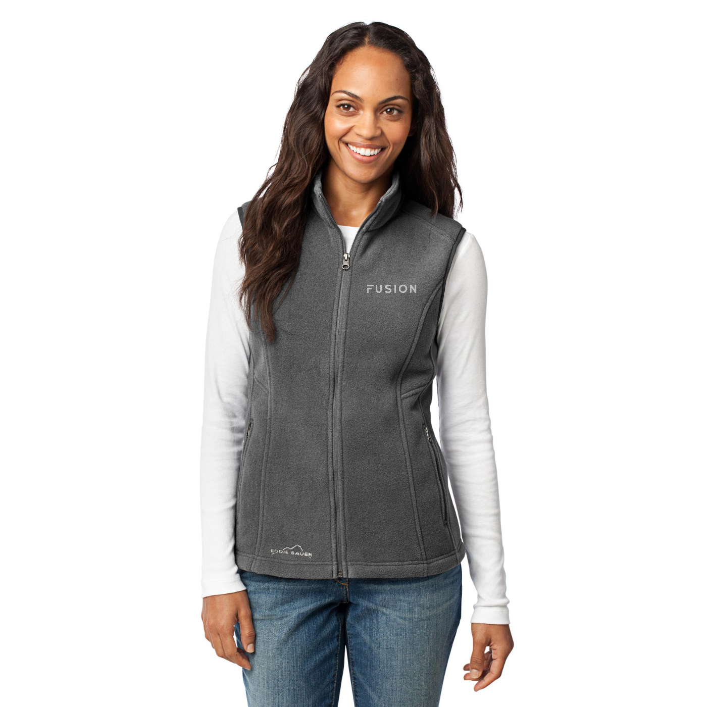 Eddie Bauer - Women's Fleece Vest — model