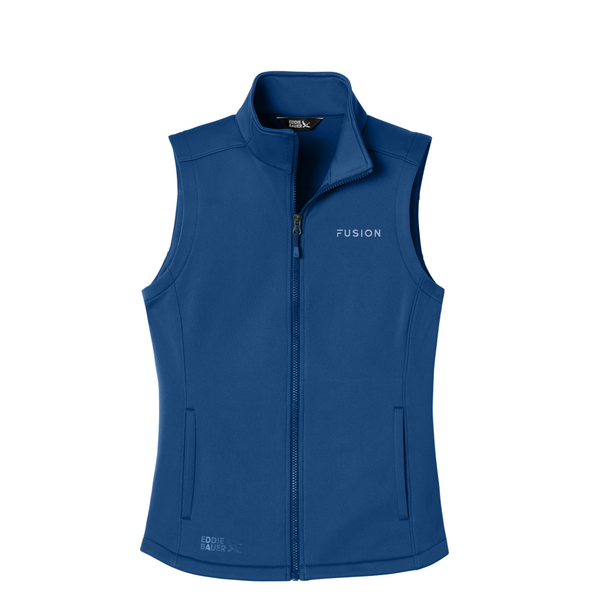 Eddie Bauer Women's Smooth Mid Layer Fleece Vest — Cobalt Blue