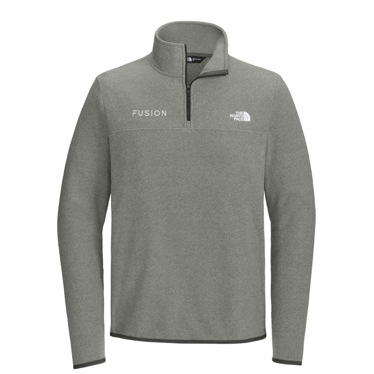The North Face Glacier 1/4-Zip Fleece — TNF Medium Grey Heather