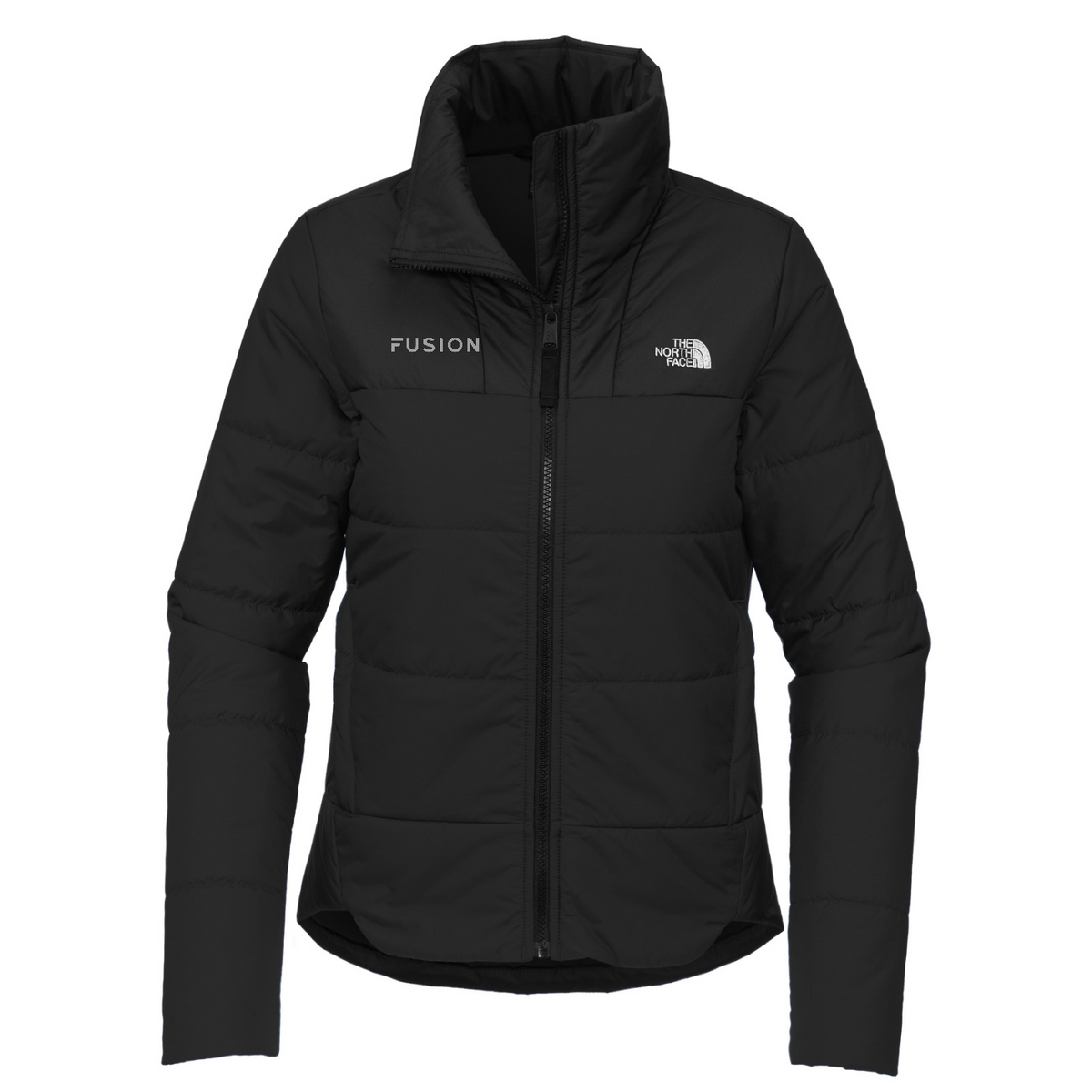 The North Face Women's Chest Logo Everyday Insulated Jacket — TNF Black