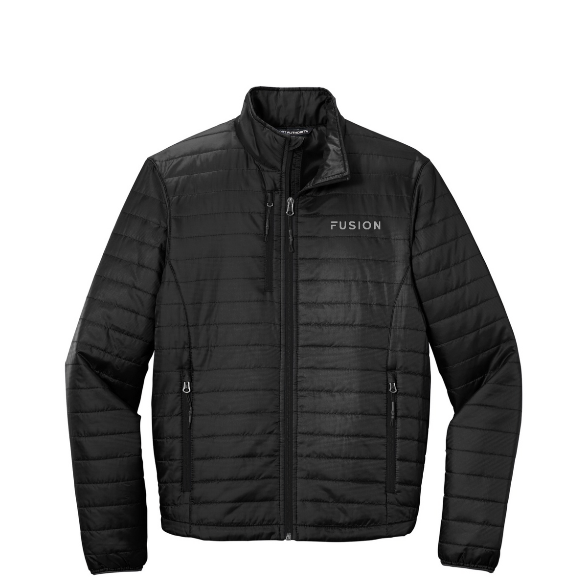 Port Authority  Packable Puffy Jacket — Deep Black