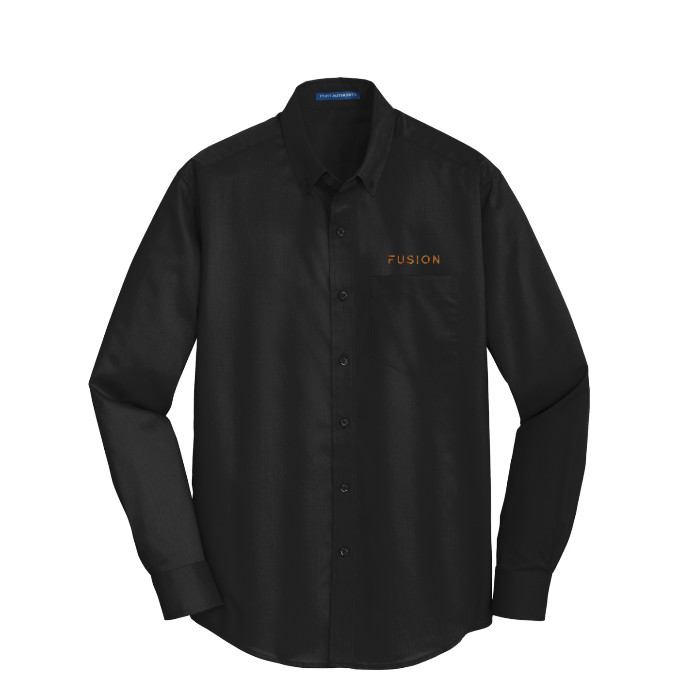 Port Authority SuperPro Twill Shirt — Black